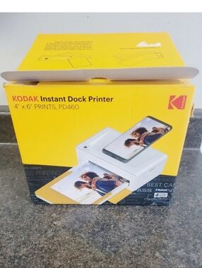 Kodak Instant Dock Photo Printer Model PD460- Bluetooth